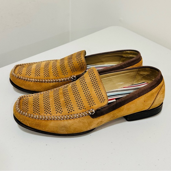 Brass Boot Brown Leather Loafers Dress Shoes‎ Size 9,5 M main image 9